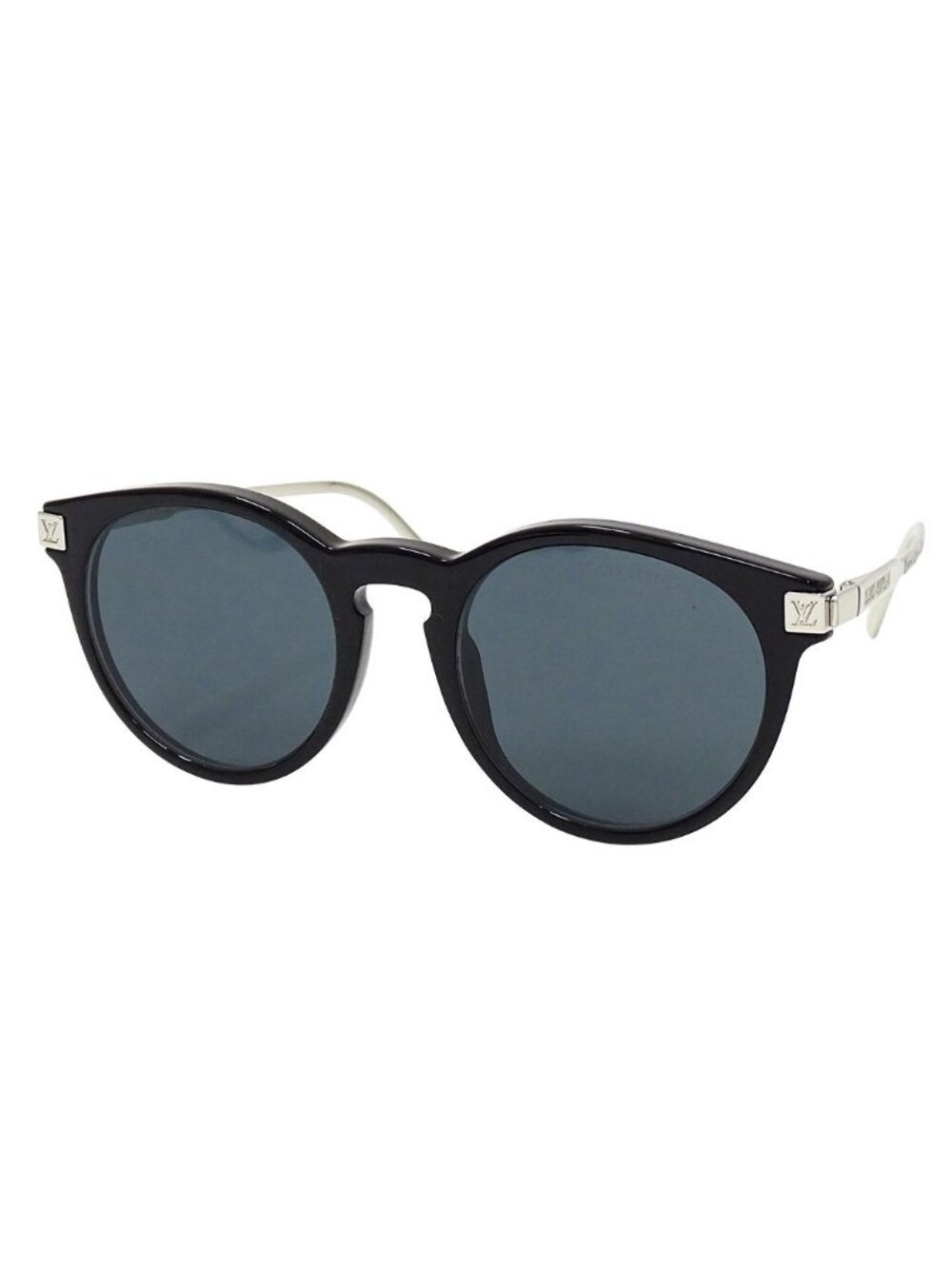 Louis Vuitton Sunglasses LV Rise Round Noir Black Summer Eyewear